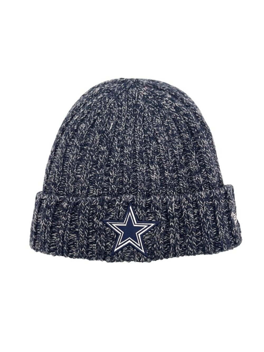 Dallas Cowboys Womens Navy Knit Beanie By New Era NFL Acrylic Blend Warm Winter